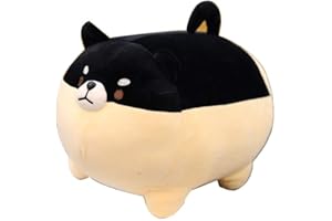 OUKEYI Wypchane zwierzę, Shiba Inu, pluszowa zabawka dla psa, anime, Corgi, kawaii, pluszowa miękka poduszka, pluszaki, Shiba Inu, pluszowa zabawka, prezenty dla dziewczynki, chłopca, 40 cm