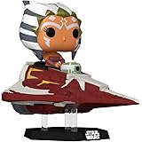 Funko Pop! Rides: Star Wars - Ahsoka Tano in Delta-7B - Star Wars: Clone Wars - Esclusiva Amazon - Figura in Vinile da Collez