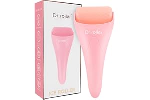 Dr.roller Ice Roller, Roller Ghiaccio Viso, Ice Roller Viso Uomo e Donna, Rullo per il Viso in Silicone per Gonfiore, lleviare l'emicrania, Piccoli Strumenti per la Cura Della