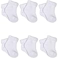 Gerber baby-girls 6-Pair Sock baby-unisex-hosiery (pack of 6)