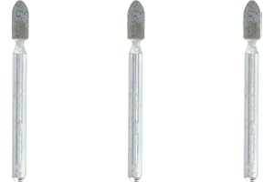 Dremel 83322 Silicon Carbide Grinding Stones, 3 Rotary Tool Accessories for Grinding, Sharpening and Engraving in Stone, Glass and Non-ferrous Metals