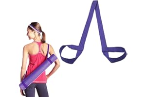 MANTIANXINGSHENL 2 Pcs Yoga Mat Carrying Mat Strap Strap Sling Mat Carrying Strap Sling Yoga Stretch Strap Yoga Mat Elastic Strap Fitness Stretching Strap Belt Pack Up Easily Different Mat