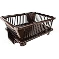 Radiant Basket Drainer & Dish Drainer Basket for Kitchen/Utensil Stand for Kitchen/Dish Drying Rack with Drainer/Bartan Stand/Dish Rack (Plastic)