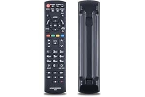 GOUYESHO New N2QAYB000830 Suitable for Panasonic LED LCD TV Replaced Remote Control,Compatible With TX-L32EN63 TX-50AS500Y TX-39ASW504 TX-42AS500E TX-42AS600EW TX-L42E6EK TX-39AS600Y TX-39ASW604 TX-42AS600Y