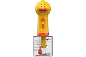 EVENTERDE Electric Dog Cleaning Foam Machine Duck,Automatic Dog Bath Sprayer,Dog Foam Machine,Wash Foam Machine,Dog Shampoo Electric Foaming Dispenser,Rechargeable Dispenser Ultra Long Standby,400ML,1200mAh