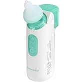 Bebeconfort Baby Electric Nasal Aspirator with Spraying, from 0 Years, Spraying and Suction, 2-in-1 Snot, Removes Baby Snot,