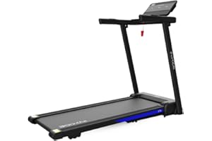 BT BODYTONE Cinta de Correr Plegable con Pantalla LED, MP3, 9 Programas, 14 km/h XTA Inxide by Bodytone