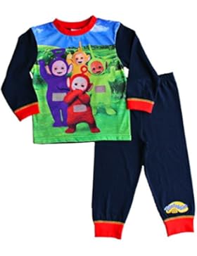 ThePyjamaFactory Jungen Schlafanzug blau blau