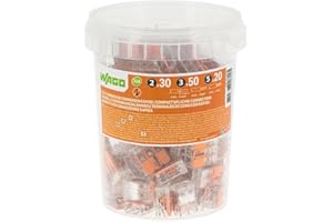 EPICING WAGO Pot de 100 bornes de connexion automatique S221 2,3 et 5 entrées