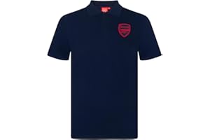 ARSENAL F.C. Arsenal FC Mens Polo Shirt Crest Official Football Gift