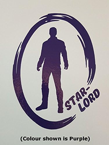Marvel Guardians of The Galaxy Inspired Star Lord Sticker for Car or Home - HSS090 (Large - 29cm x 22cm)