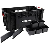 Workpro WP283028 Profesyonel Takım &Ccedil;antası, 46L, 55.7x32.2x25cm, PP Malzeme, &Uuml;st&uuml; A&ccedil;ık, 25kg Taşıma Kapasiteli