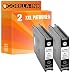 Produktbild Gorilla-Ink 2 Druckerpatronen XXL Black GI7551 kompatibel mit Epson WF-8000 WF-8010 DW WF-8090 DTW WF-8510 TC WF-8590 DTWFC WF-6530 MFP je 130ml