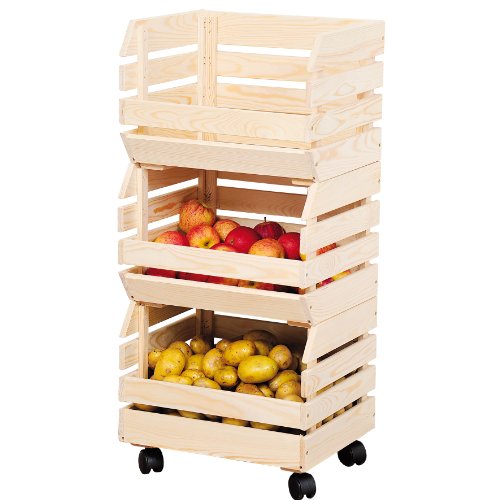 Kesper Kartoffel- & Obsthorde - 3-tlg.