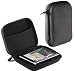 Produktbild Navitech GPS Gummi Schwarz Hard Case für Blaupunkt TravelPilot 53 / Lowrance Elite-5 / Medion GoPal E5470 EU