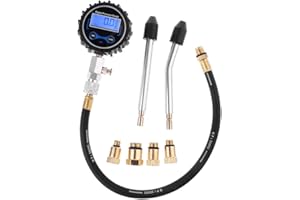 BIlinli Digital Gas Motor Zylinder Kompressions Tester Tool Kit Auto Motorrad Manometer mit Adapter
