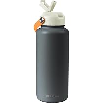 Blackube Edelstahl Trinkflasche 1000 Ml – Isolierte Thermosflasche, Auslaufsicher, BPA-frei