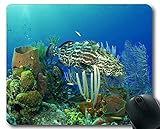 Personalisiertes Mauspad mit tropischem Fisch