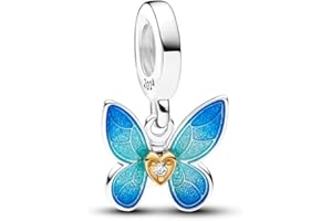 Feitery Charm Giorno di Natale Bead Bracciale Pandora compatibile Regalo di Natale Ciondolo da Donna Argento Sterling 925