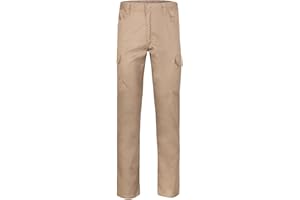VELILLA Multibolsillos Pantalones de utilidades de Trabajo Unisex Adulto