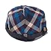 Malloom® Baby Kids Toddler Plaid Beret Cap Hat Cap (Blue)