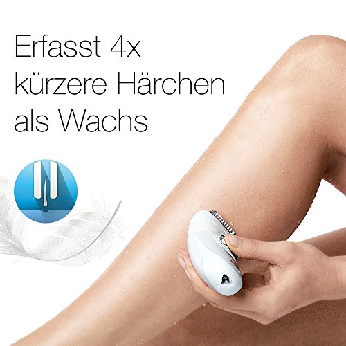 Braun Silk-épil 7 SkinSpa 2-in-1 Epilierer 7-921e, mit Peeling-Bürste, weiß - 3