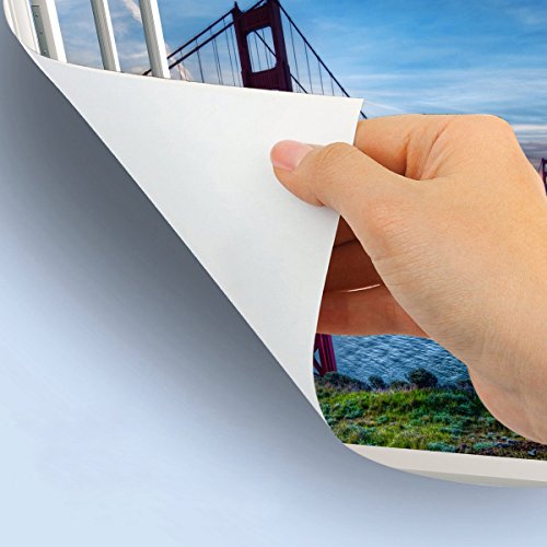 UNIQUEBELLA Vinyl Mauer 3D Fensterblick selbstklebende Wandsticker Wandtattoo Wandbilder Aufkleber Landschaft Wand deko 61x81cm - 8