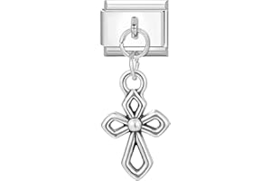 papasgix Italian Charms Module für 9mm Italian Charm Bracelet Anhänger DIY Italian Style Charms für Damen Abnehmbar Italienisches Charm Armband Zubehör Geschenk