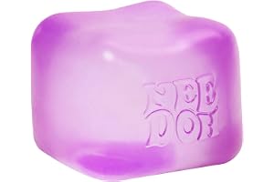 Schylling NeeDoh Nice Cube -Sensory Squeeze Toy with Super Solid Squish - 2.25" Cube