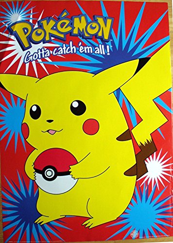 Preisvergleich Produktbild POKEMON Poster Nr. 5 PIKACHU Format 64 x 90 cm