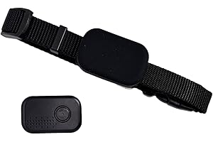 Genérico Localizador GPS para Gatos y Perros, Mini Rastreador Mascotas Sin Suscripción,Compatible con iOS y Android, Seguimiento en Tiempo Real Global para Mascotas y Objetos (Negro)