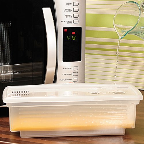 Rosenstein & Söhne Blitz-Spaghetti-Garer für die Mikrowelle - 3