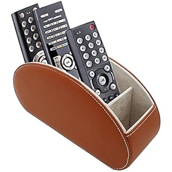 Snips Fernbedienungshalter Schwarz - Organizer Für TV, Klimaanlage & Smartphones 16,5x9,5x7cm