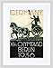 Produktbild SPORT AD 1936 OLYMPIC GAMES BERLIN GERMANY STATUE CHARIOT FRAMED PRINT B12X6300