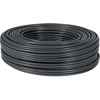 Nano Cable 10.20.0502-EXT-BK - Câble Ethernet RJ45 Cat.6 UTP, extérieur, 100mts