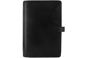 Filofax Personal Finsbury Black organiser