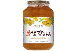 DAE JOO Sweet Korean Honey Ginger tea 1kg, Honig Ingwer Tee (꿀생강차) 1kg, Made in Korea, Premium quality (Ginger/Ingwer) (Ingwer)