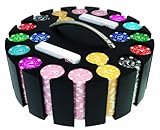Peso chips: 14 gramos Modiano - Soporte con fichas (Madera, 500 fichas de 14 g) [Importado de Italia]