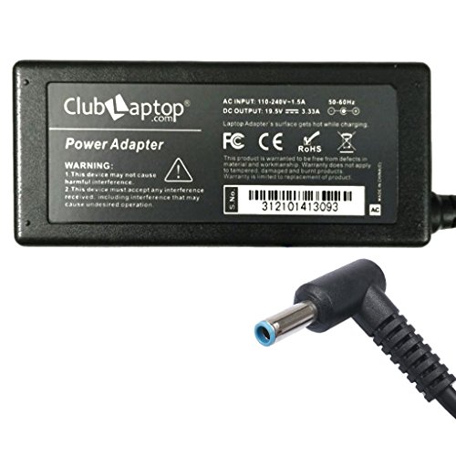 Clublaptop Replacement Laptop Adapter For 714657-001 19.5V 3.33A 65W (4.8x3.0mm) Blue Tip RS.650 (64.00% Off) - Amazon