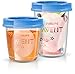 Philips SCF721/20 Avent Baby Food Storage Cups 180/240 ml - Pack of 20