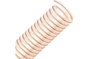 VALEKNA PURTON-MS 130 mm - Tuyau d'aspiration en polyuréthane de poids moyen - Flexible - Antistatique - Résistant à l'abrasion - Difficilement inflammable