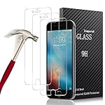 [Lot de 3] Verre Trempé iPhone 7 Plus / 6 Plus / 6S Plus, ONSON Film Protection en Verre trempé écran Protecteur Vitre pour iPhone 6 Plus / 6S Plus / 7 Plus Anti Rayures - Sans Bulles D'AIR -Ultra Résistant Dureté 9H Glass Screen Protector