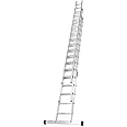 TB Davies 9.9m/32.5ft, TASKMASTER 3 Section Extension Ladders, Aluminium Stabiliser Bar, Comfort D-Shaped Rungs, Reach Height 10.4m/34.0ft, EN131 Professional