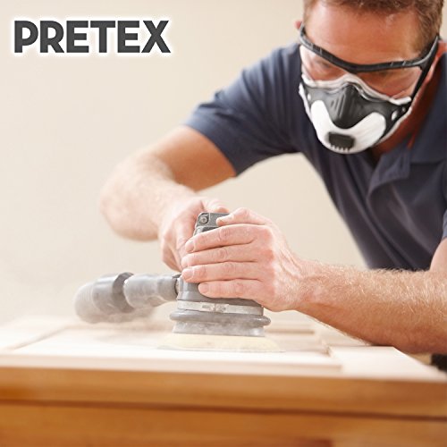 PRETEX 60 Profi Klett-Schleifscheiben für Exzenter-Schleifer 8 Loch, Ø 125 mm | 2 Jahre Zufriedenheitsgarantie | Körnung je 10x: 40 / 60 / 80 / 120 /180 / 240, Schleifpapier Set, Schleifblätter, Schleifblatt Set, Schleifscheiben Set - 5