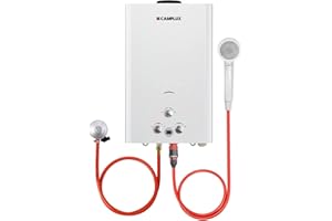 Camplux BW422 16 Litre Gas Water Heater Use for Camping, RV, Horse Washing