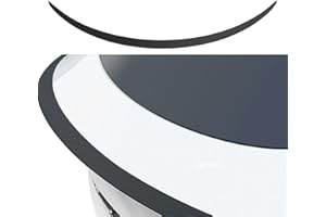 Ywooon Performance Spoiler Original for Tesla 2016-2023 ABS Model 3 Accessories Rear Wing ABS Spoiler Wing Performance Tailgate Tailgate Taillid (Matte Carbon Fiber)