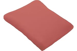 Domiva Wickelauflagenbezug - 50 x 75 cm - Baumwolle/Polyester - Terrakotta