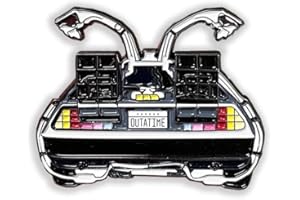 CLJ CHARLES LE JEUNE Pin's De Lorean, Machine à Voyager Dans Le Temps. Retour Vers Le Futur - Cinéma - Cinéma et TV - qualité de finition - Epingle - Broche - Badge -