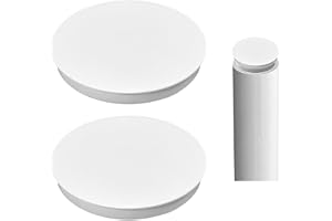 2 stycken vitt ventilationsrörskydd, 110 mm skydd ventilationskanal plugg för PVC-rör, avloppsrör och avgasrör, förhindra returflöden i rören