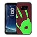 Produktbild BIEE Hülle Case,Magic Heat-Sensitive Case Color Changing Thermal Sensor Heat Thermal Induction Ultra Slim Anti-Scratch Shockproof Hard Cover Case -Samsung Galaxy S8 + / S8 Plus (6.2) - Schwarz nach Grün